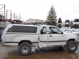 1997 TOYOTA T100 WHITE XTRA CAB 3.4L AT 4WD Z19479